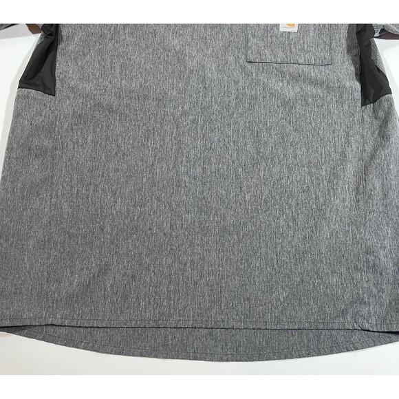 Carhartt Force Modern Fit Scrub Top Vented Work Shirt Nurse Men's Size Medium - Picture 2 of 8